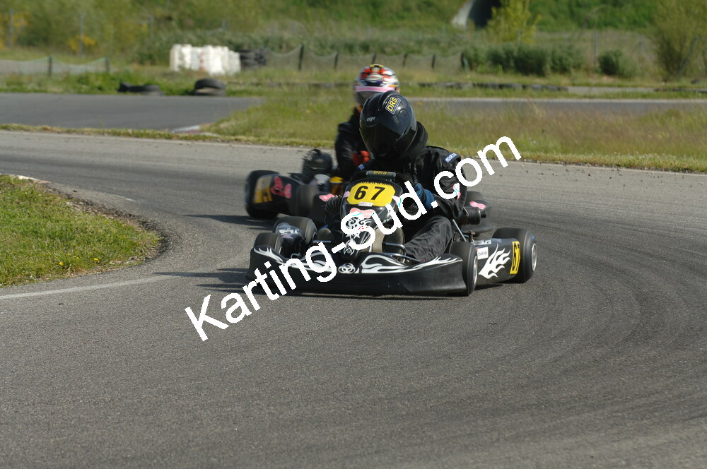 04/05/2008 : 3ème manche du Championnat Régional Midi-Pyrénées à Muret (Photos Patrick Lascombes) 2008 — karting
