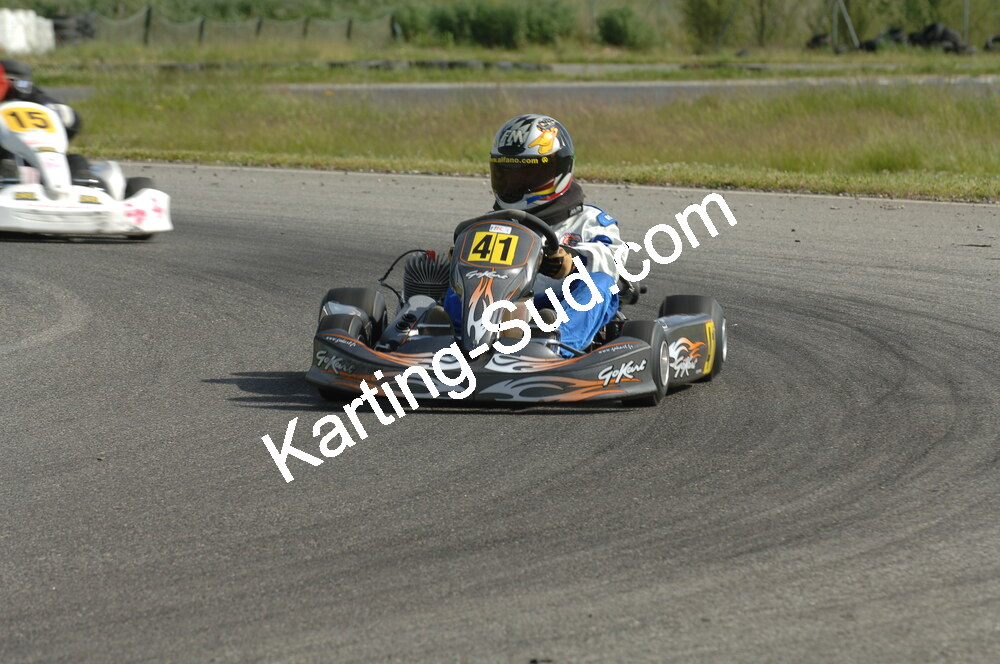 04/05/2008 : 3ème manche du Championnat Régional Midi-Pyrénées à Muret (Photos Patrick Lascombes) 2008 — karting
