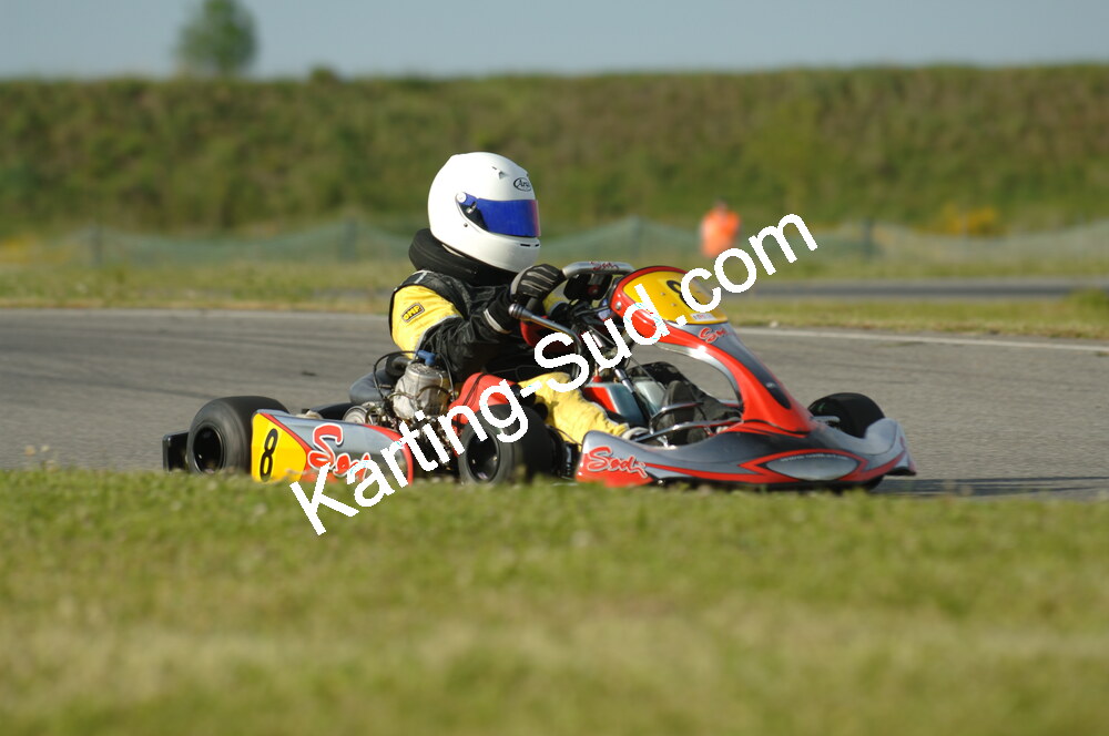 04/05/2008 : 3ème manche du Championnat Régional Midi-Pyrénées à Muret (Photos Patrick Lascombes) 2008 — karting