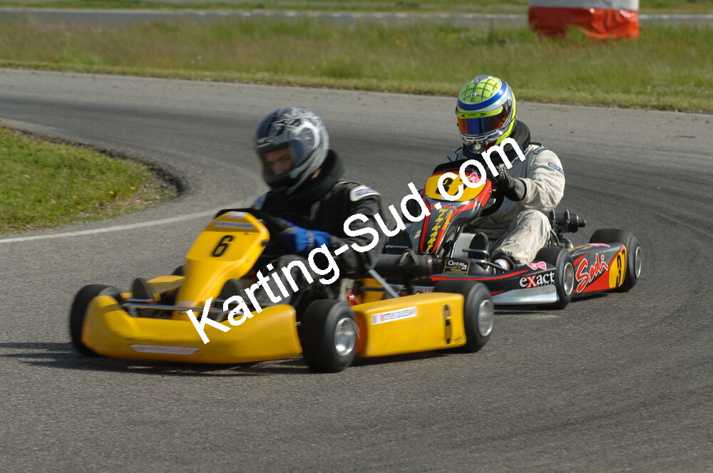 04/05/2008 : 3ème manche du Championnat Régional Midi-Pyrénées à Muret (Photos Patrick Lascombes) 2008 — karting