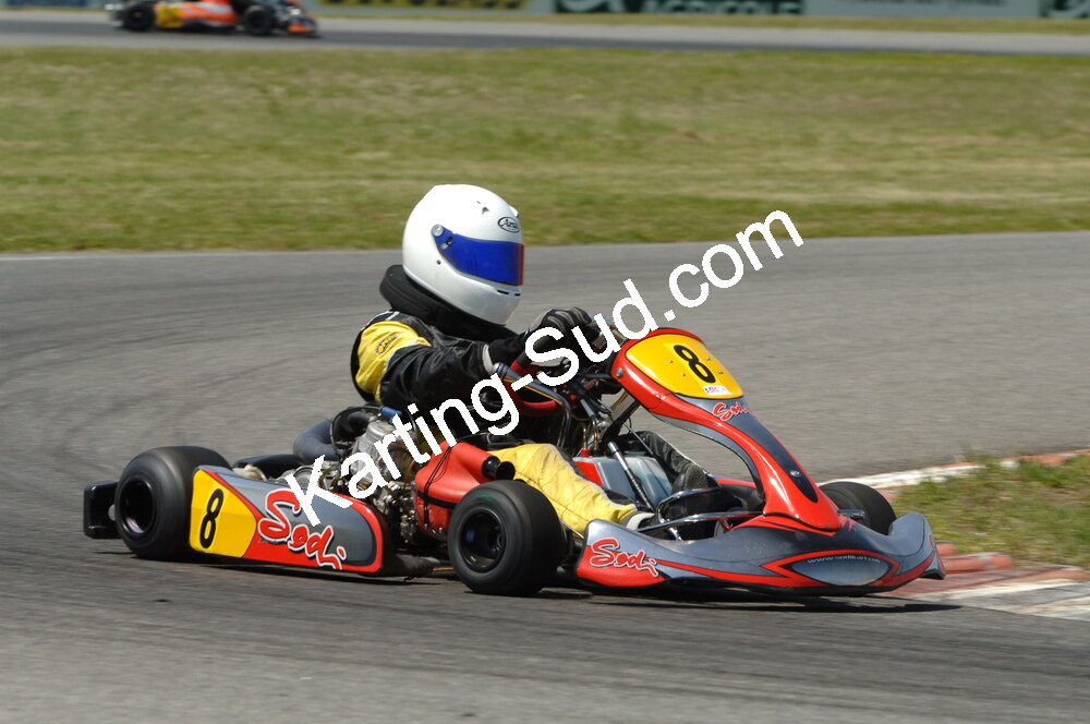 04/05/2008 : 3ème manche du Championnat Régional Midi-Pyrénées à Muret (Photos Patrick Lascombes) 2008 — karting