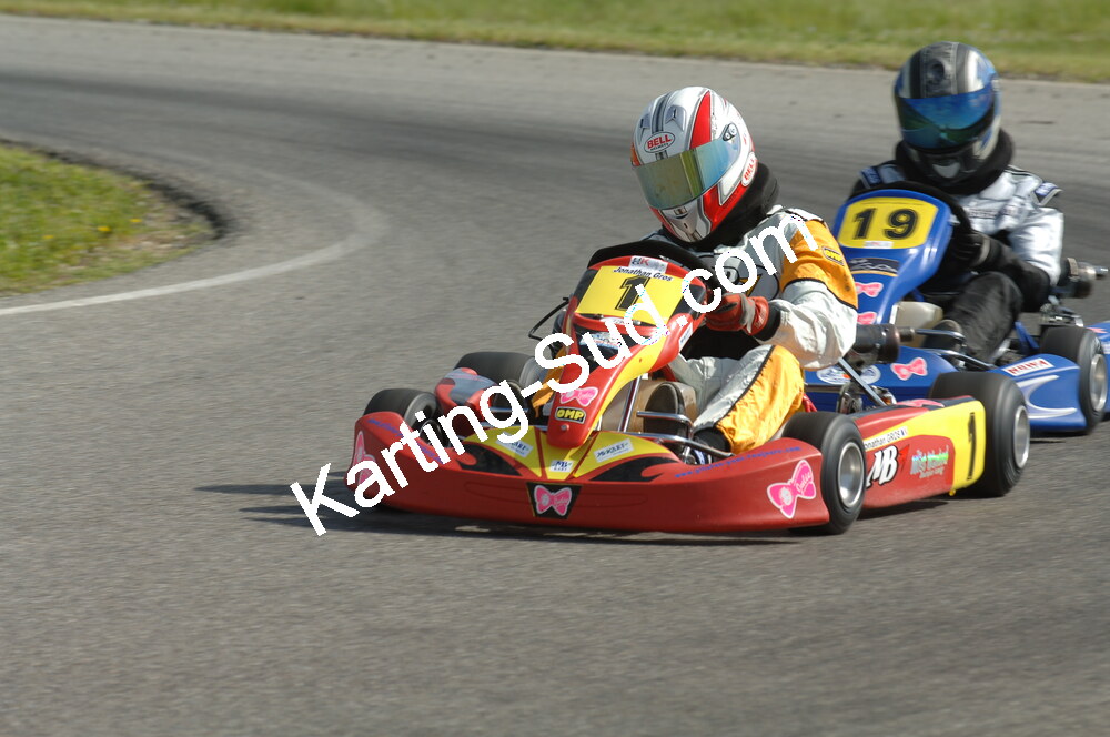 04/05/2008 : 3ème manche du Championnat Régional Midi-Pyrénées à Muret (Photos Patrick Lascombes) 2008 — karting