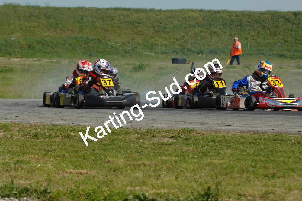 04/05/2008 : 3ème manche du Championnat Régional Midi-Pyrénées à Muret (Photos Patrick Lascombes) 2008 — karting