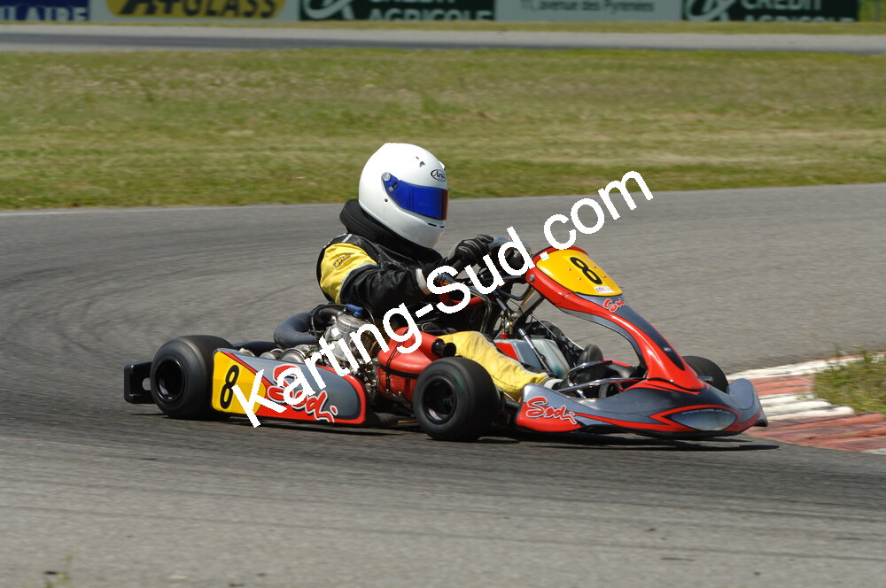 04/05/2008 : 3ème manche du Championnat Régional Midi-Pyrénées à Muret (Photos Patrick Lascombes) 2008 — karting
