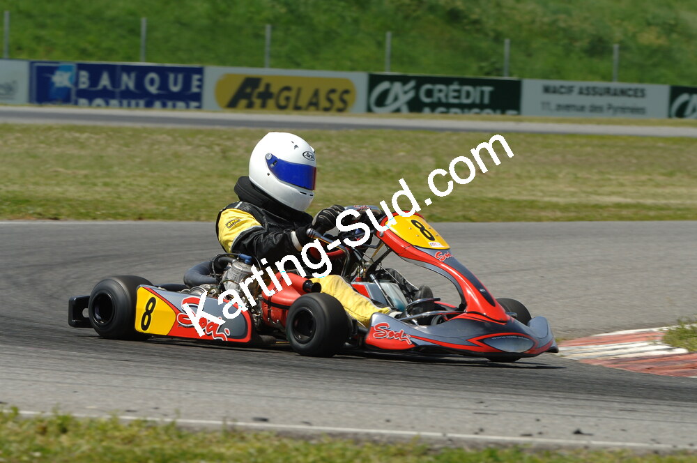 04/05/2008 : 3ème manche du Championnat Régional Midi-Pyrénées à Muret (Photos Patrick Lascombes) 2008 — karting