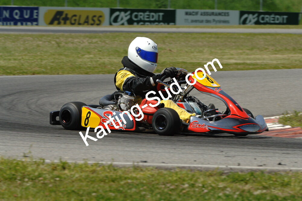 04/05/2008 : 3ème manche du Championnat Régional Midi-Pyrénées à Muret (Photos Patrick Lascombes) 2008 — karting
