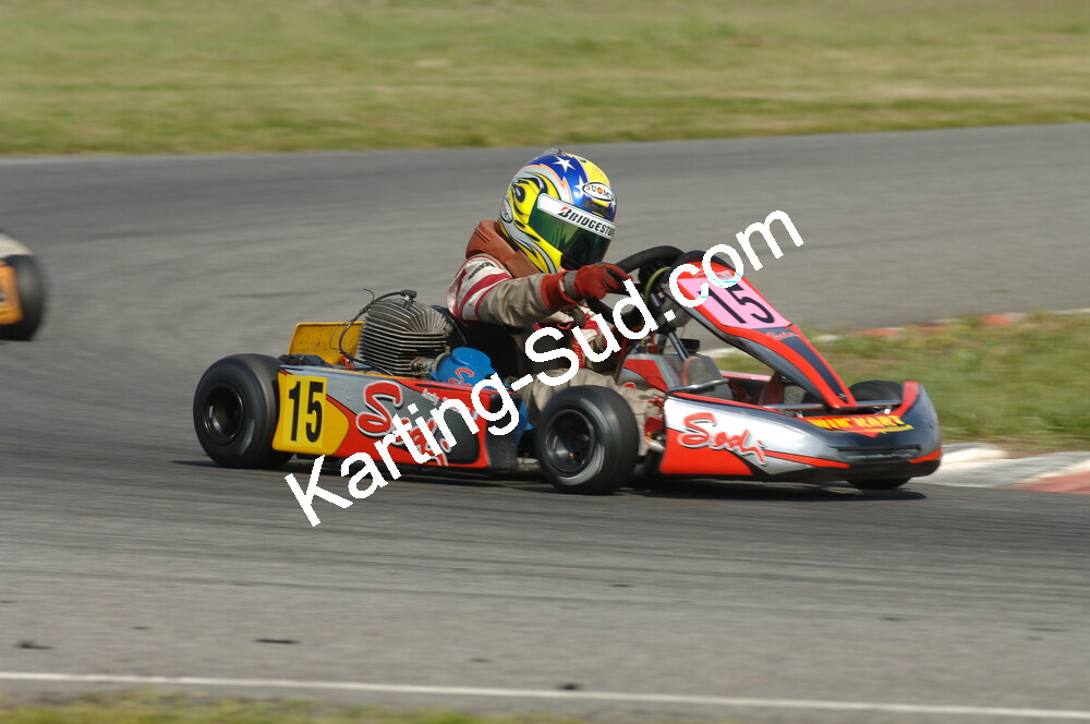 04/05/2008 : 3ème manche du Championnat Régional Midi-Pyrénées à Muret (Photos Patrick Lascombes) 2008 — karting