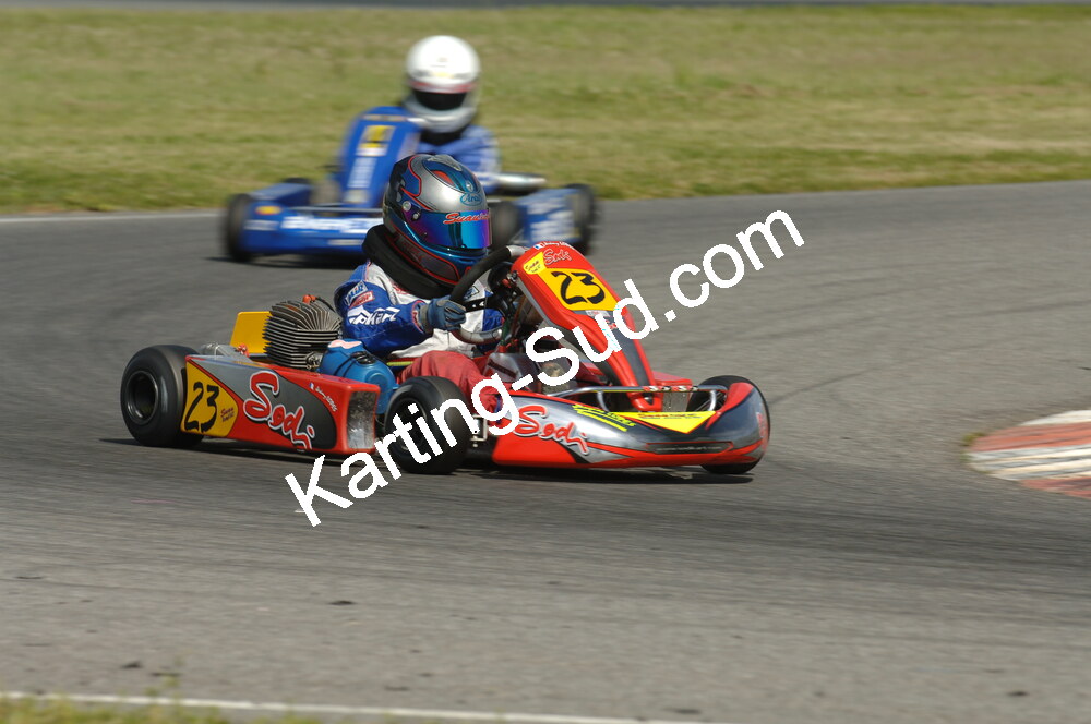 04/05/2008 : 3ème manche du Championnat Régional Midi-Pyrénées à Muret (Photos Patrick Lascombes) 2008 — karting