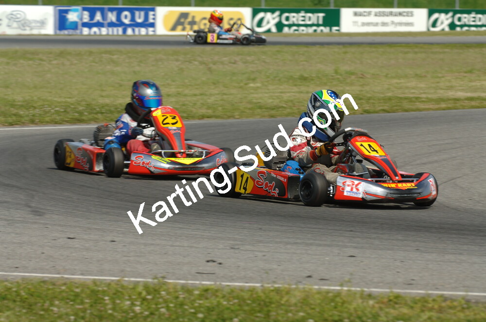 04/05/2008 : 3ème manche du Championnat Régional Midi-Pyrénées à Muret (Photos Patrick Lascombes) 2008 — karting