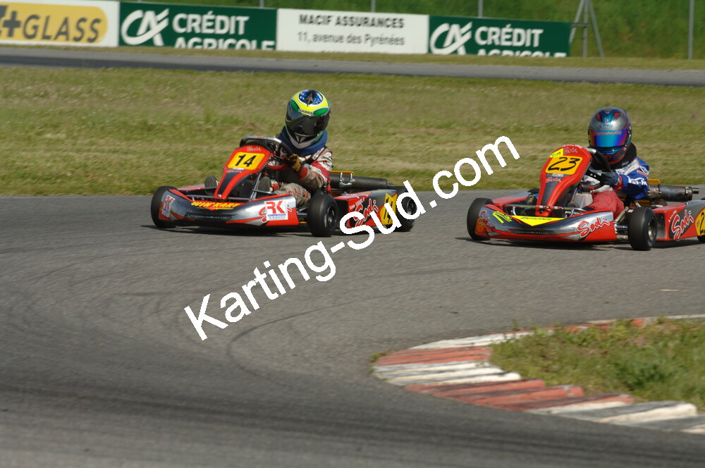 04/05/2008 : 3ème manche du Championnat Régional Midi-Pyrénées à Muret (Photos Patrick Lascombes) 2008 — karting