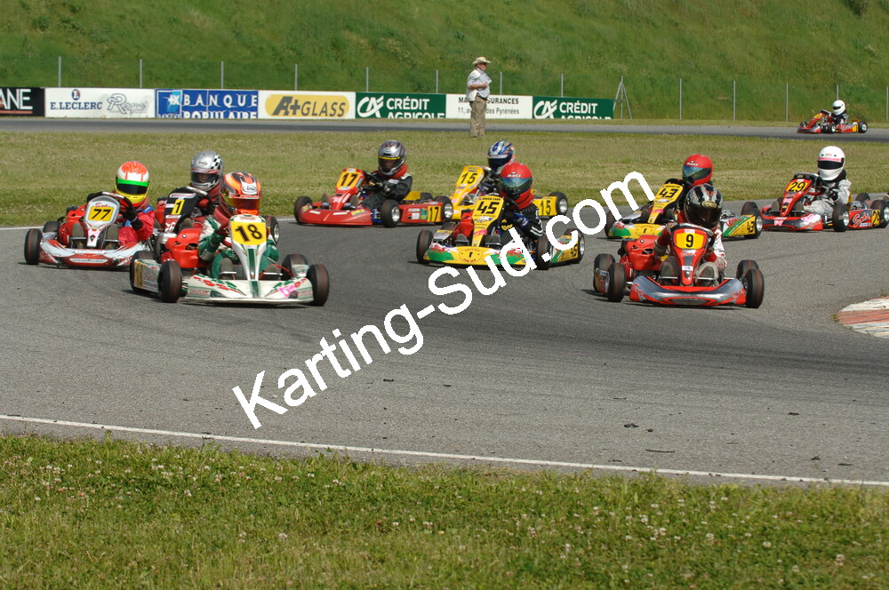 04/05/2008 : 3ème manche du Championnat Régional Midi-Pyrénées à Muret (Photos Patrick Lascombes) 2008 — karting