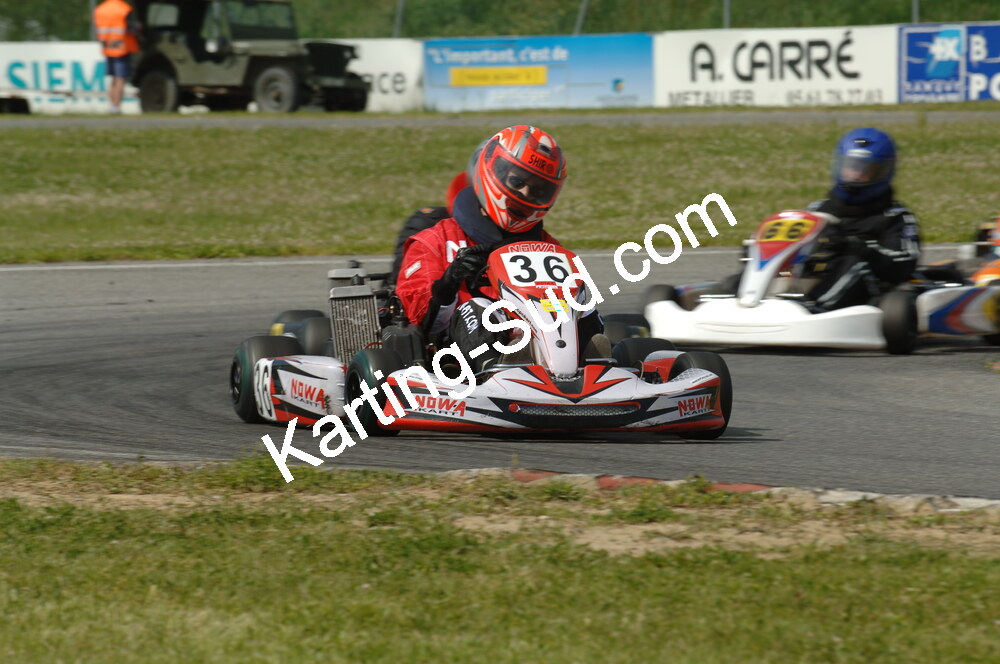 04/05/2008 : 3ème manche du Championnat Régional Midi-Pyrénées à Muret (Photos Patrick Lascombes) 2008 — karting