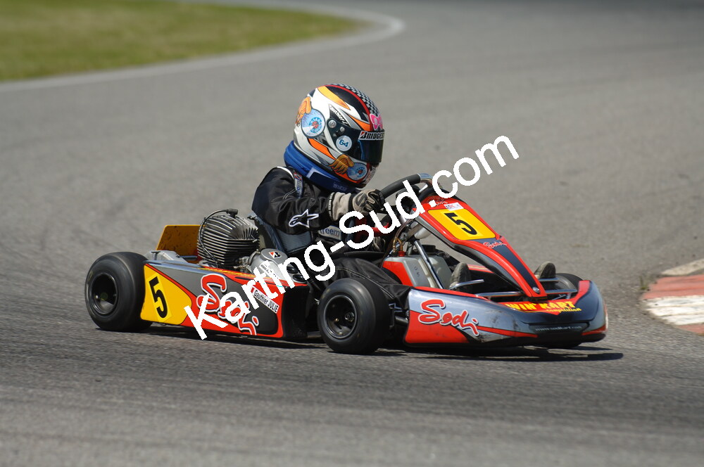04/05/2008 : 3ème manche du Championnat Régional Midi-Pyrénées à Muret (Photos Patrick Lascombes) 2008 — karting