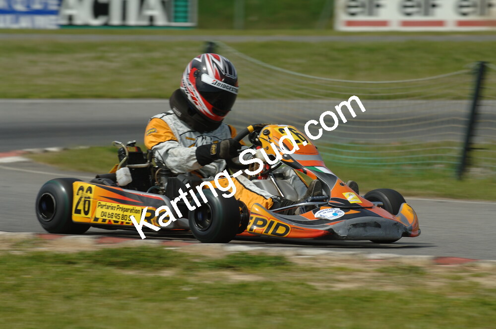 04/05/2008 : 3ème manche du Championnat Régional Midi-Pyrénées à Muret (Photos Patrick Lascombes) 2008 — karting