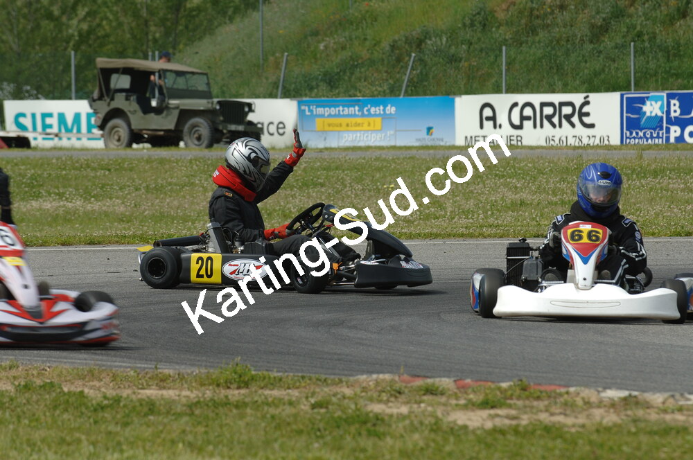 04/05/2008 : 3ème manche du Championnat Régional Midi-Pyrénées à Muret (Photos Patrick Lascombes) 2008 — karting