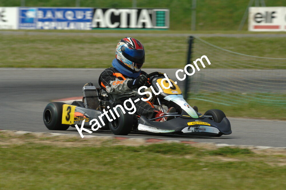 04/05/2008 : 3ème manche du Championnat Régional Midi-Pyrénées à Muret (Photos Patrick Lascombes) 2008 — karting