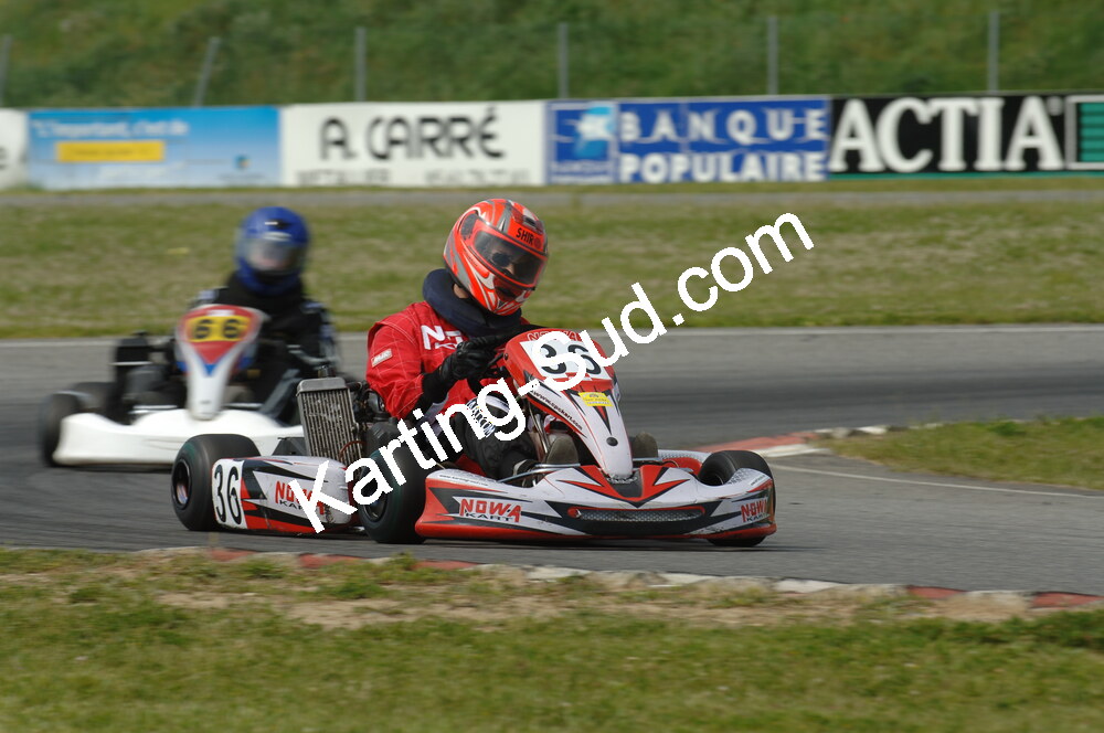 04/05/2008 : 3ème manche du Championnat Régional Midi-Pyrénées à Muret (Photos Patrick Lascombes) 2008 — karting