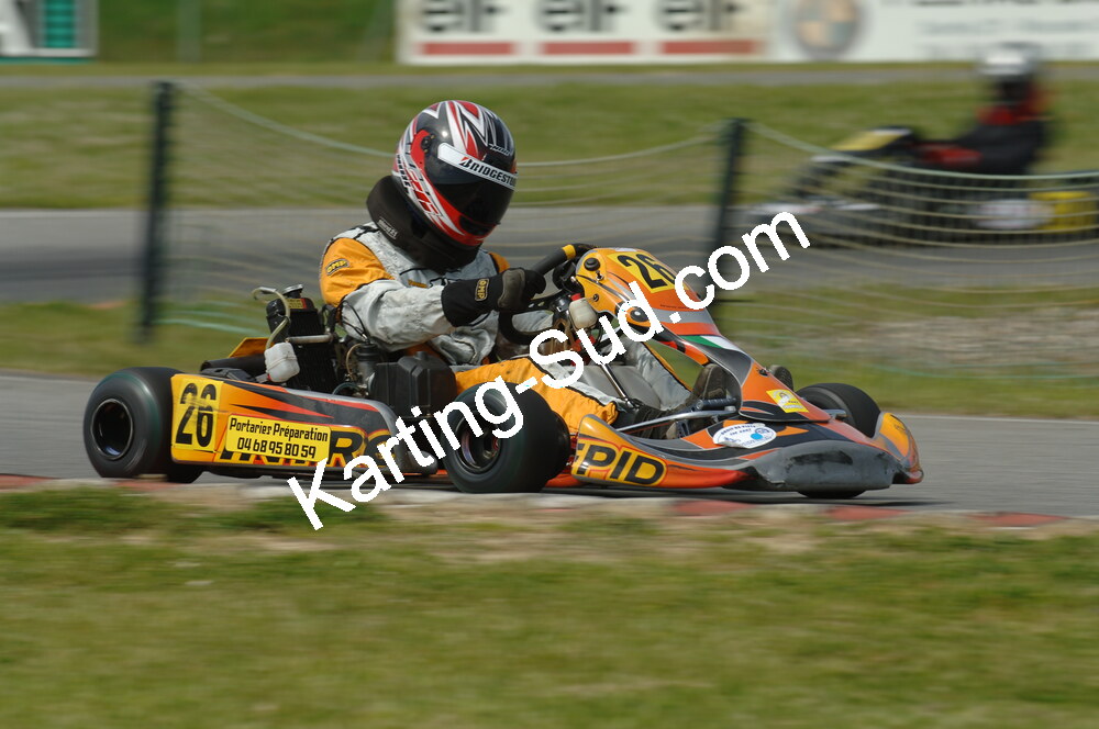 04/05/2008 : 3ème manche du Championnat Régional Midi-Pyrénées à Muret (Photos Patrick Lascombes) 2008 — karting