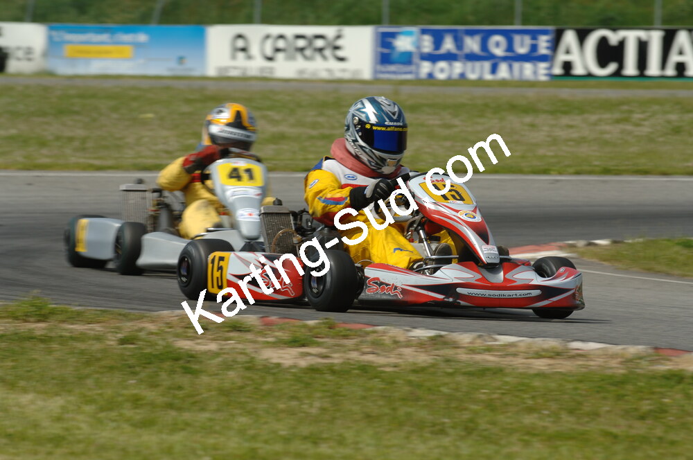 04/05/2008 : 3ème manche du Championnat Régional Midi-Pyrénées à Muret (Photos Patrick Lascombes) 2008 — karting
