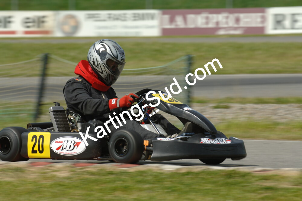 04/05/2008 : 3ème manche du Championnat Régional Midi-Pyrénées à Muret (Photos Patrick Lascombes) 2008 — karting