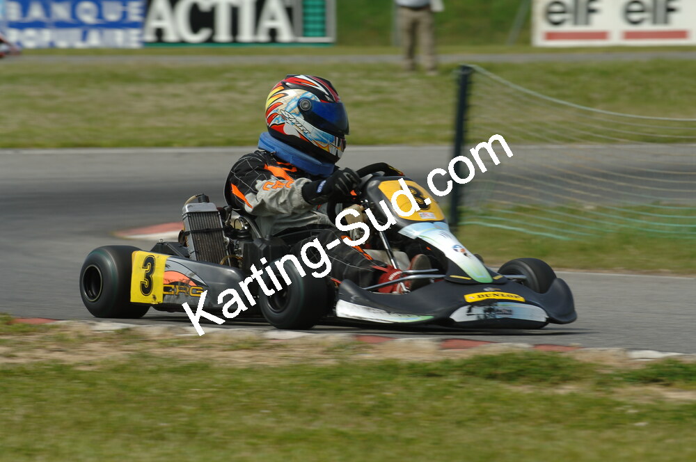 04/05/2008 : 3ème manche du Championnat Régional Midi-Pyrénées à Muret (Photos Patrick Lascombes) 2008 — karting