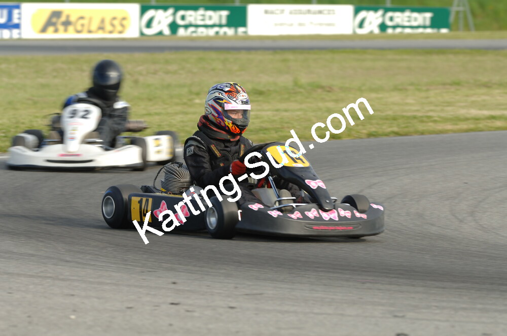 04/05/2008 : 3ème manche du Championnat Régional Midi-Pyrénées à Muret (Photos Patrick Lascombes) 2008 — karting
