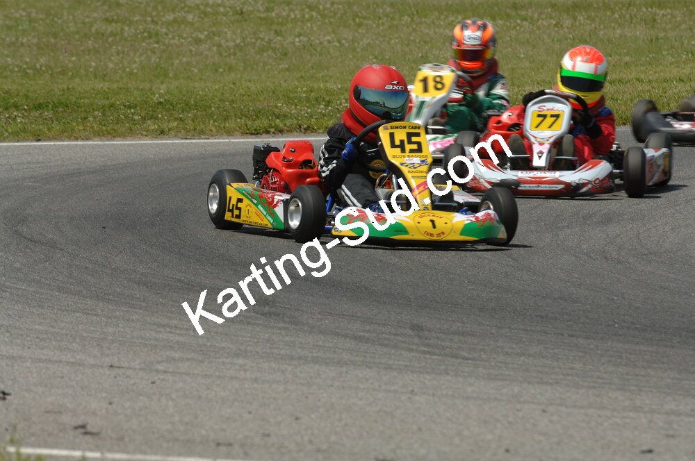 04/05/2008 : 3ème manche du Championnat Régional Midi-Pyrénées à Muret (Photos Patrick Lascombes) 2008 — karting