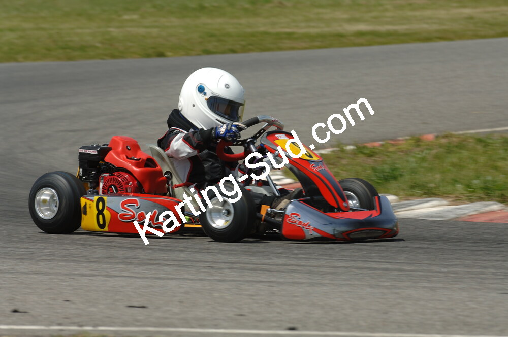 04/05/2008 : 3ème manche du Championnat Régional Midi-Pyrénées à Muret (Photos Patrick Lascombes) 2008 — karting