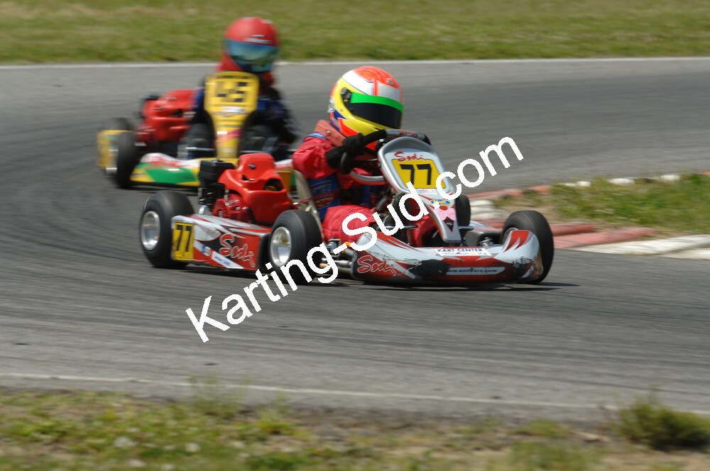 04/05/2008 : 3ème manche du Championnat Régional Midi-Pyrénées à Muret (Photos Patrick Lascombes) 2008 — karting