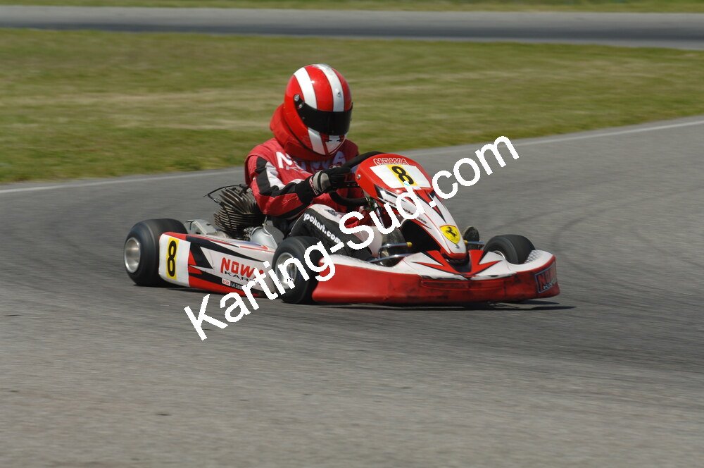 04/05/2008 : 3ème manche du Championnat Régional Midi-Pyrénées à Muret (Photos Patrick Lascombes) 2008 — karting