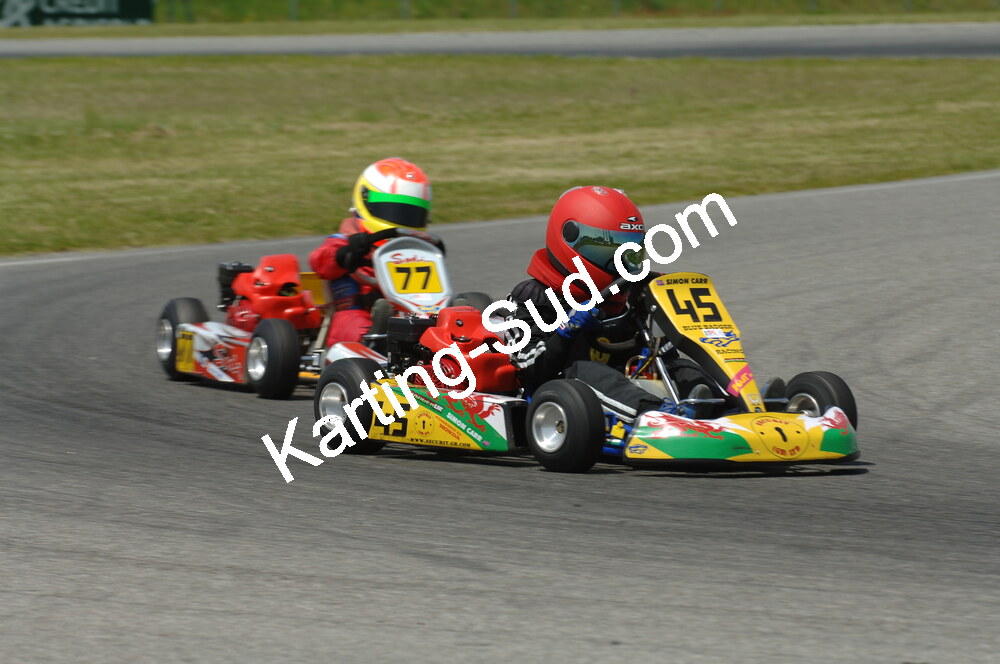 04/05/2008 : 3ème manche du Championnat Régional Midi-Pyrénées à Muret (Photos Patrick Lascombes) 2008 — karting