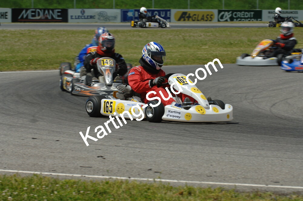 04/05/2008 : 3ème manche du Championnat Régional Midi-Pyrénées à Muret (Photos Patrick Lascombes) 2008 — karting