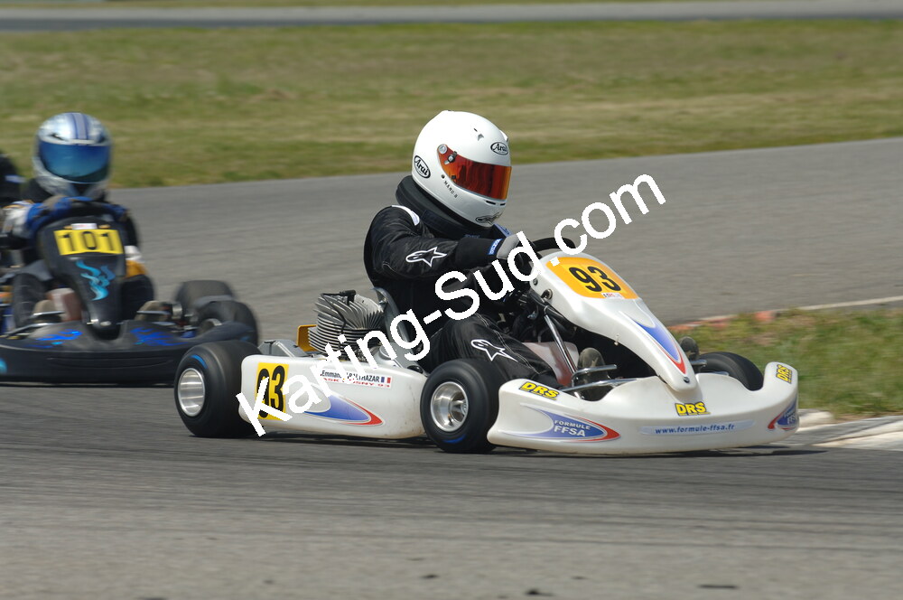 04/05/2008 : 3ème manche du Championnat Régional Midi-Pyrénées à Muret (Photos Patrick Lascombes) 2008 — karting