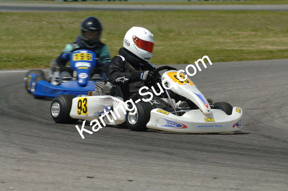 04/05/2008 : 3ème manche du Championnat Régional Midi-Pyrénées à Muret (Photos Patrick Lascombes) 2008 — karting
