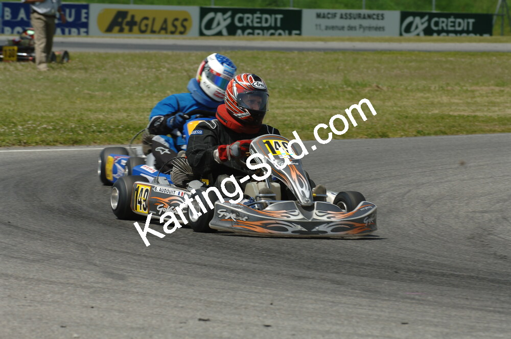 04/05/2008 : 3ème manche du Championnat Régional Midi-Pyrénées à Muret (Photos Patrick Lascombes) 2008 — karting
