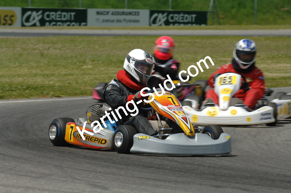 04/05/2008 : 3ème manche du Championnat Régional Midi-Pyrénées à Muret (Photos Patrick Lascombes) 2008 — karting