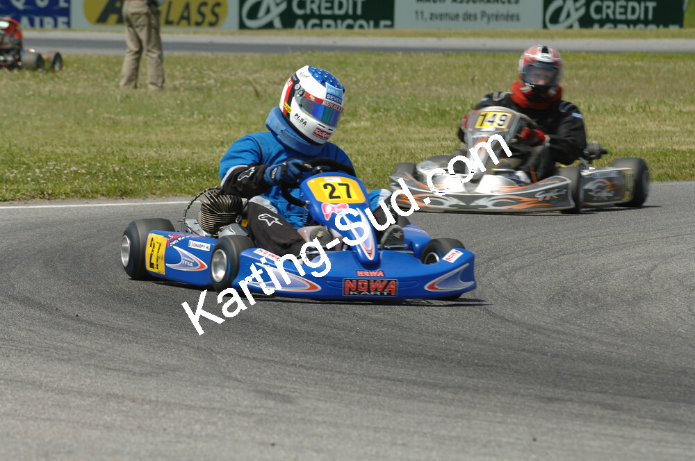 04/05/2008 : 3ème manche du Championnat Régional Midi-Pyrénées à Muret (Photos Patrick Lascombes) 2008 — karting
