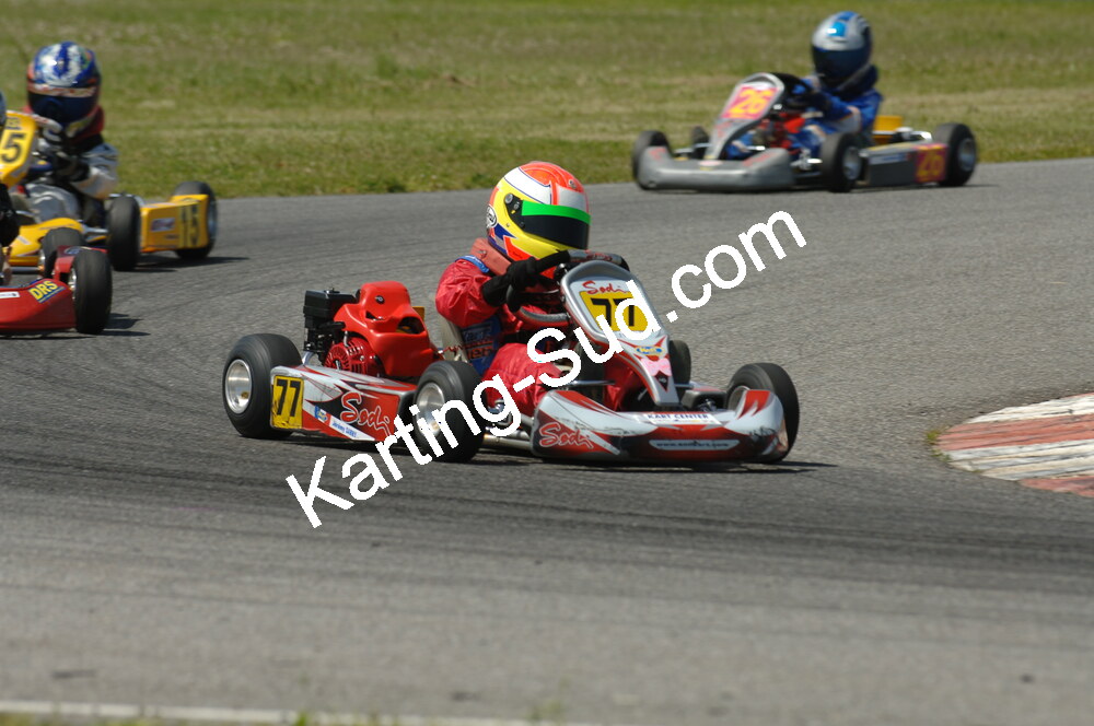 04/05/2008 : 3ème manche du Championnat Régional Midi-Pyrénées à Muret (Photos Patrick Lascombes) 2008 — karting