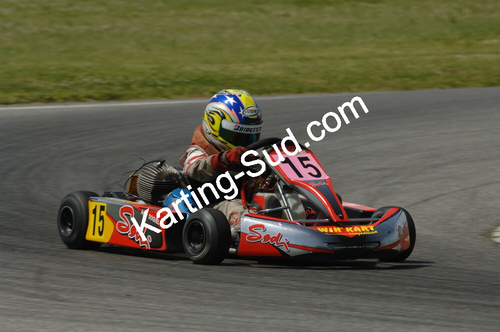 04/05/2008 : 3ème manche du Championnat Régional Midi-Pyrénées à Muret (Photos Patrick Lascombes) 2008 — karting
