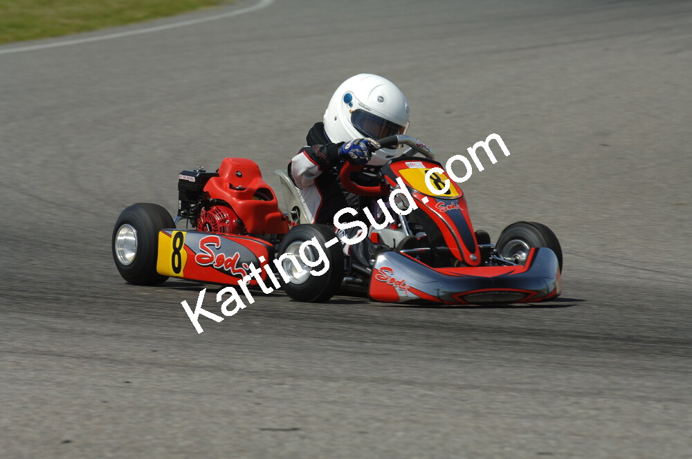 04/05/2008 : 3ème manche du Championnat Régional Midi-Pyrénées à Muret (Photos Patrick Lascombes) 2008 — karting