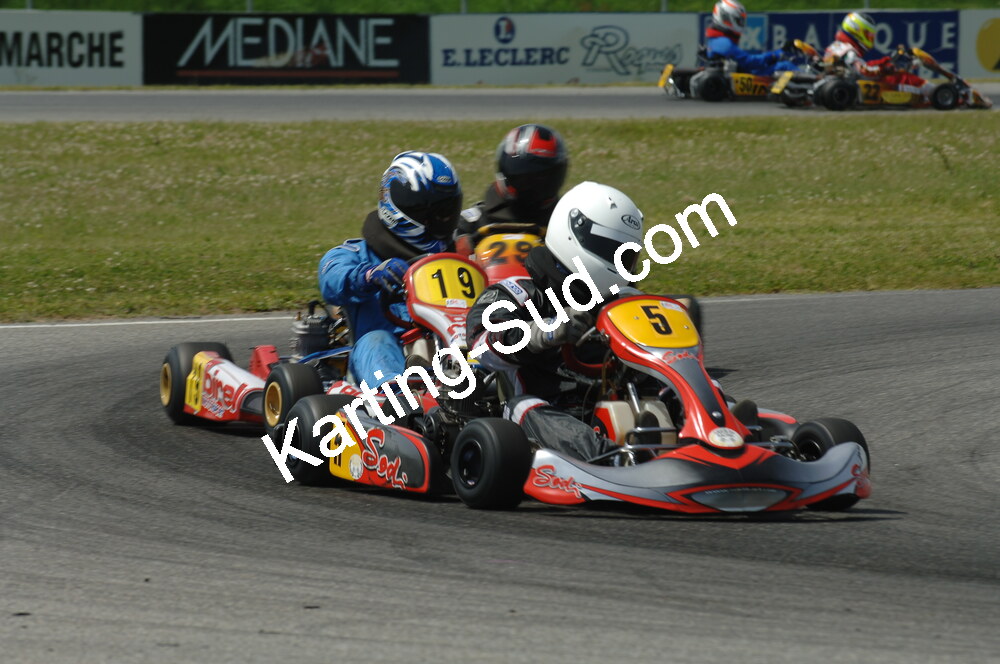 04/05/2008 : 3ème manche du Championnat Régional Midi-Pyrénées à Muret (Photos Patrick Lascombes) 2008 — karting