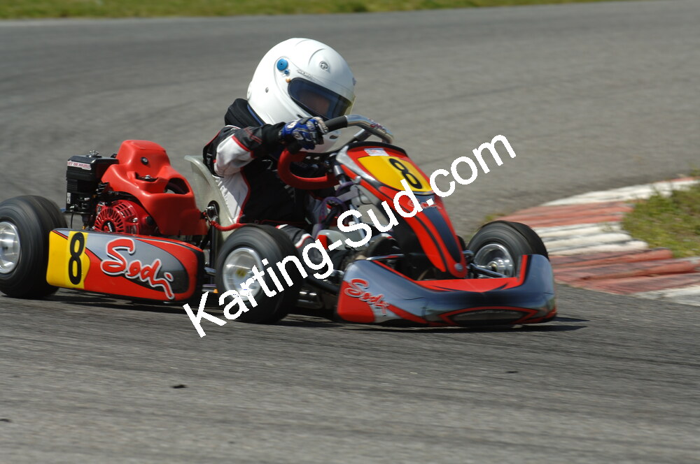 04/05/2008 : 3ème manche du Championnat Régional Midi-Pyrénées à Muret (Photos Patrick Lascombes) 2008 — karting
