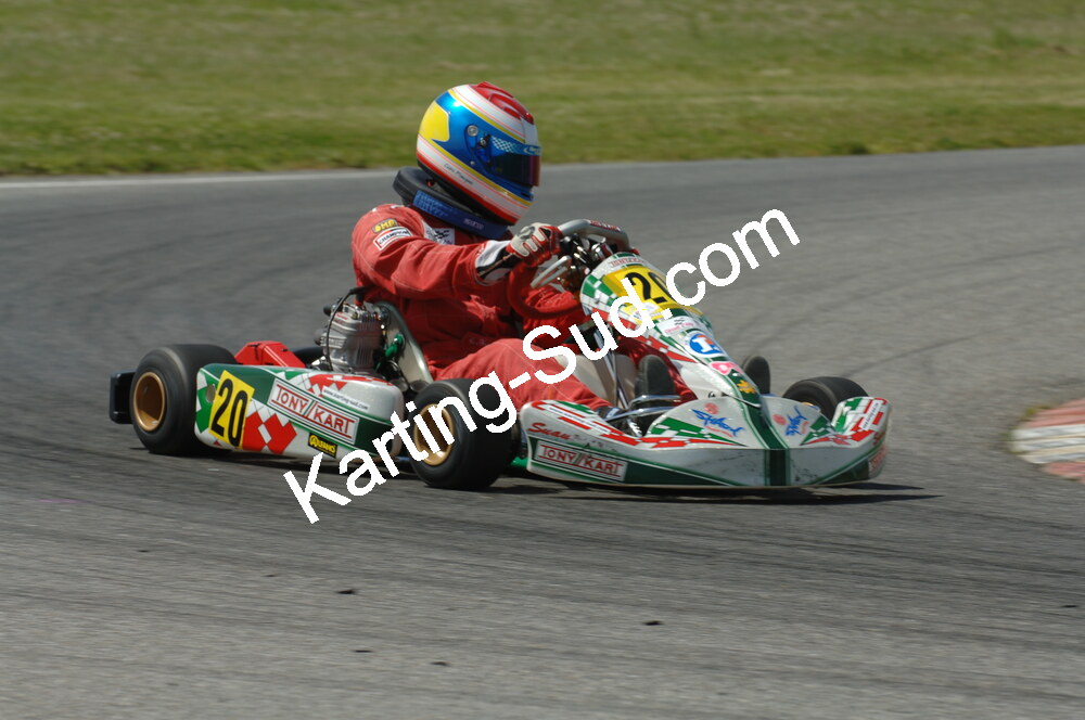 04/05/2008 : 3ème manche du Championnat Régional Midi-Pyrénées à Muret (Photos Patrick Lascombes) 2008 — karting