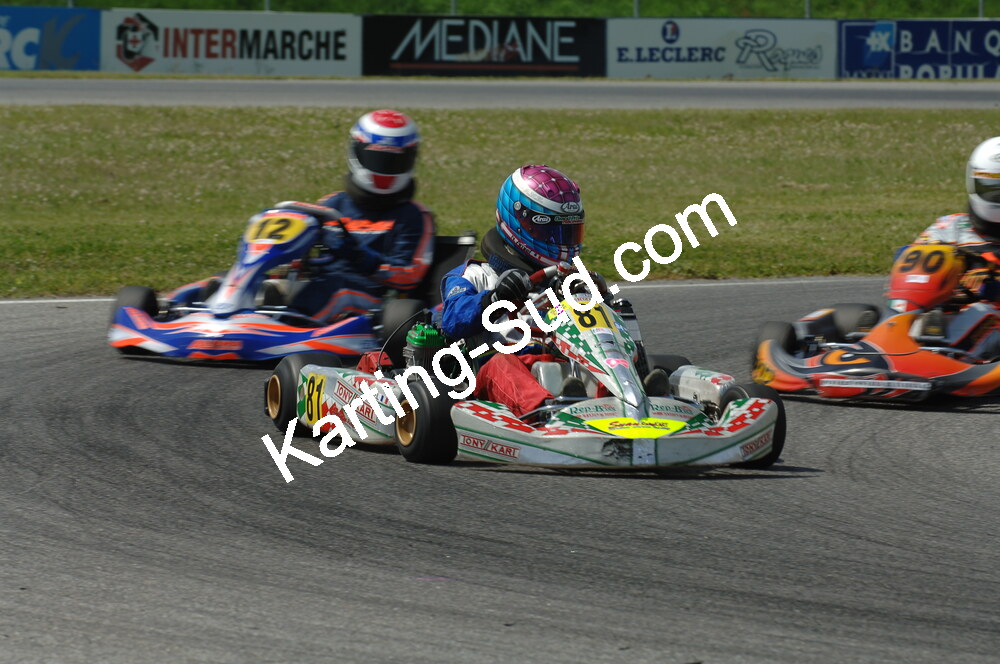 04/05/2008 : 3ème manche du Championnat Régional Midi-Pyrénées à Muret (Photos Patrick Lascombes) 2008 — karting
