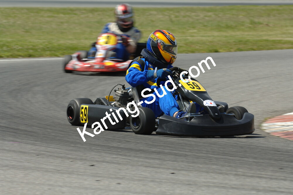 04/05/2008 : 3ème manche du Championnat Régional Midi-Pyrénées à Muret (Photos Patrick Lascombes) 2008 — karting