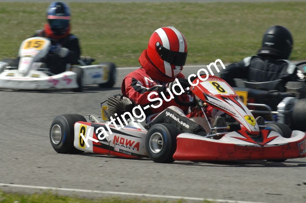 04/05/2008 : 3ème manche du Championnat Régional Midi-Pyrénées à Muret (Photos Patrick Lascombes) 2008 — karting