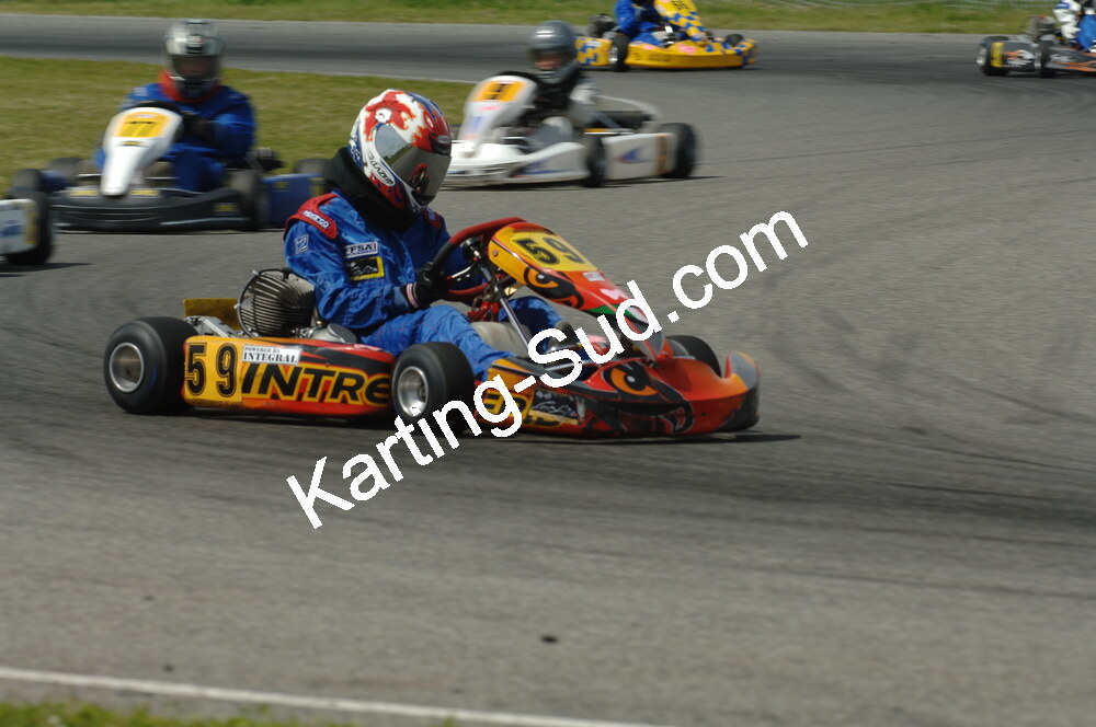 04/05/2008 : 3ème manche du Championnat Régional Midi-Pyrénées à Muret (Photos Patrick Lascombes) 2008 — karting