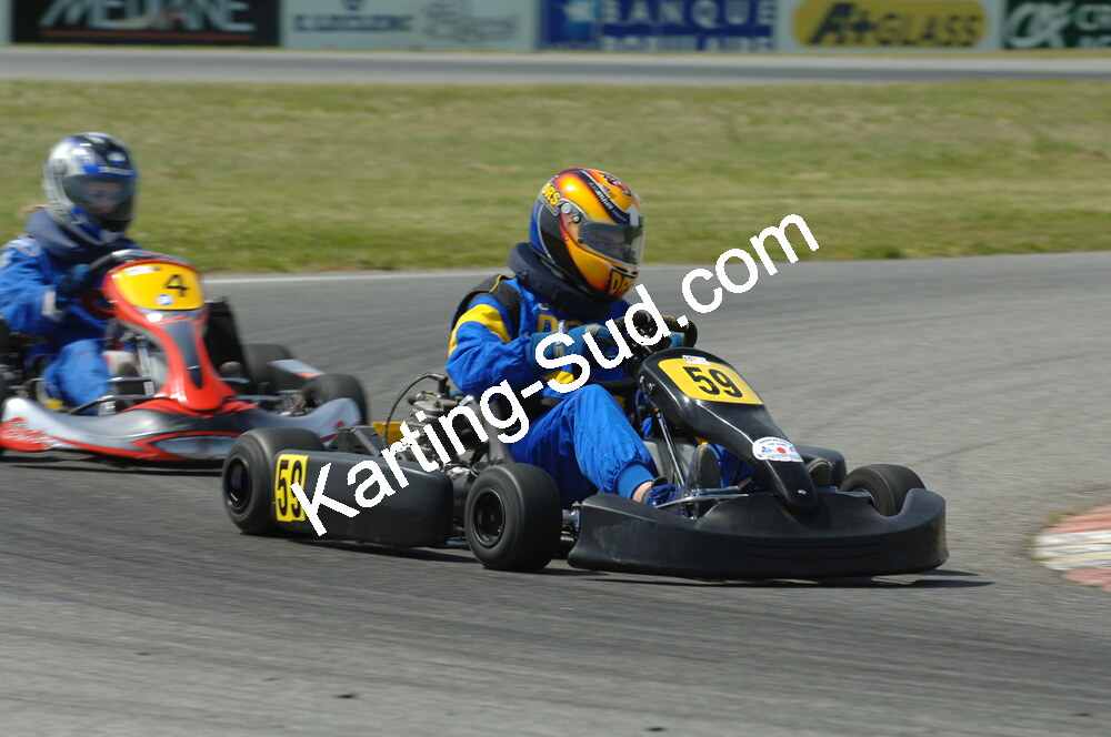 04/05/2008 : 3ème manche du Championnat Régional Midi-Pyrénées à Muret (Photos Patrick Lascombes) 2008 — karting