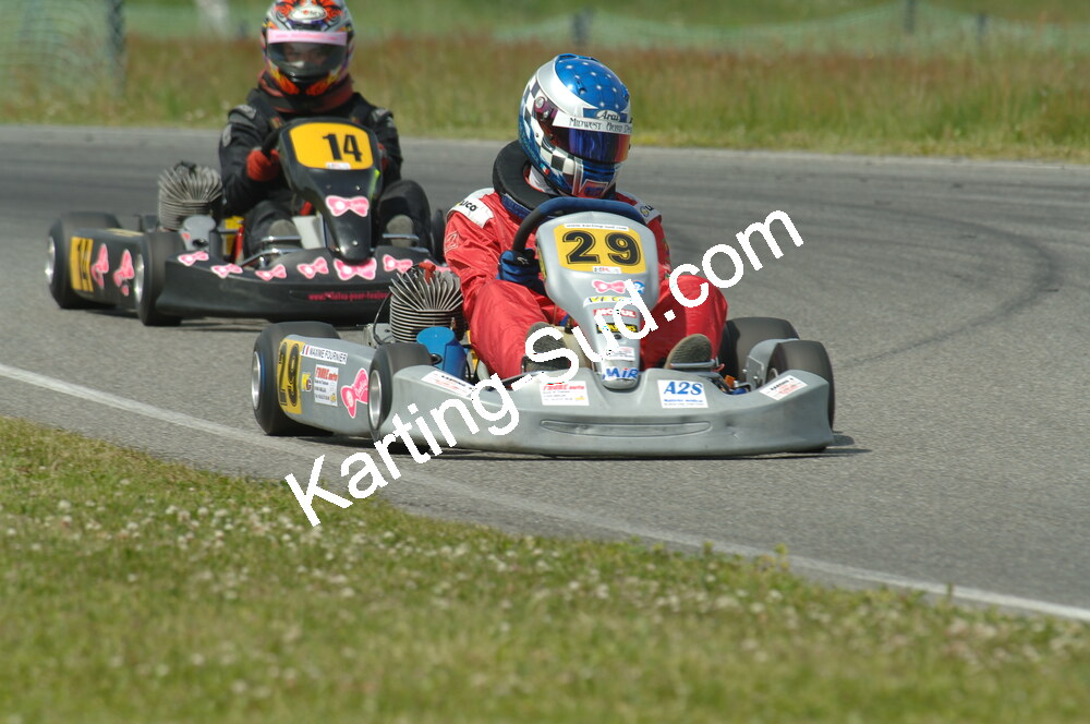 04/05/2008 : 3ème manche du Championnat Régional Midi-Pyrénées à Muret (Photos Patrick Lascombes) 2008 — karting