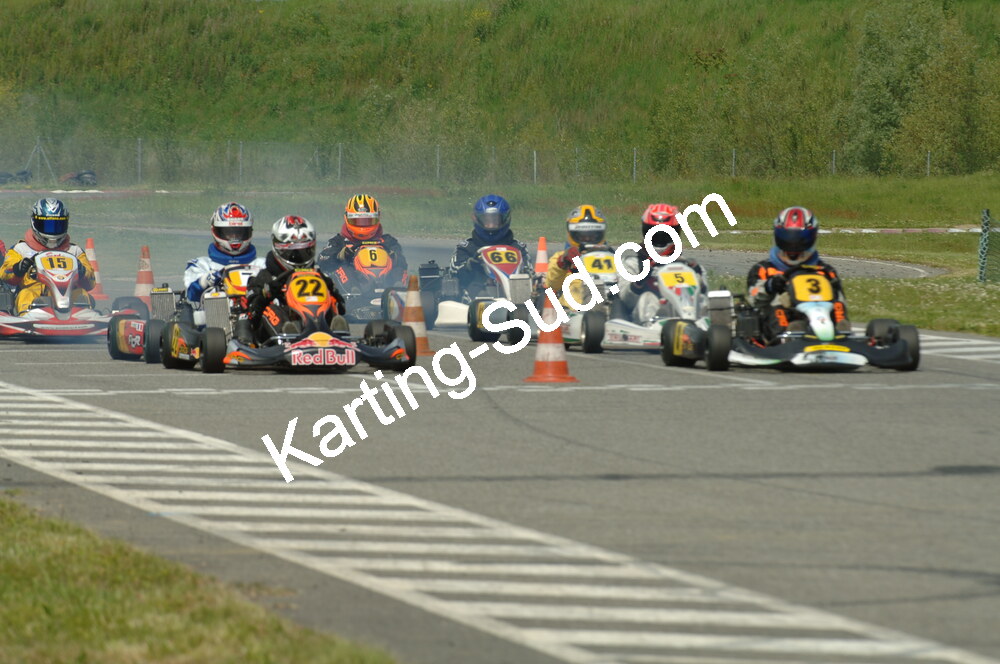 04/05/2008 : 3ème manche du Championnat Régional Midi-Pyrénées à Muret (Photos Patrick Lascombes) 2008 — karting